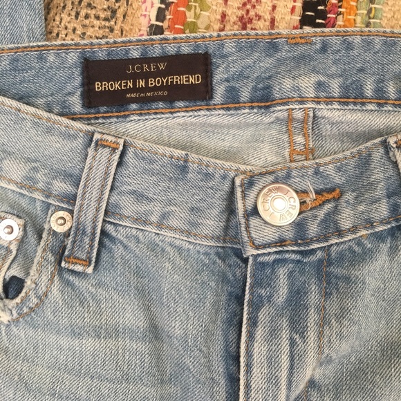 J. Crew broken in boyfriend jeans - Picture 8 of 8